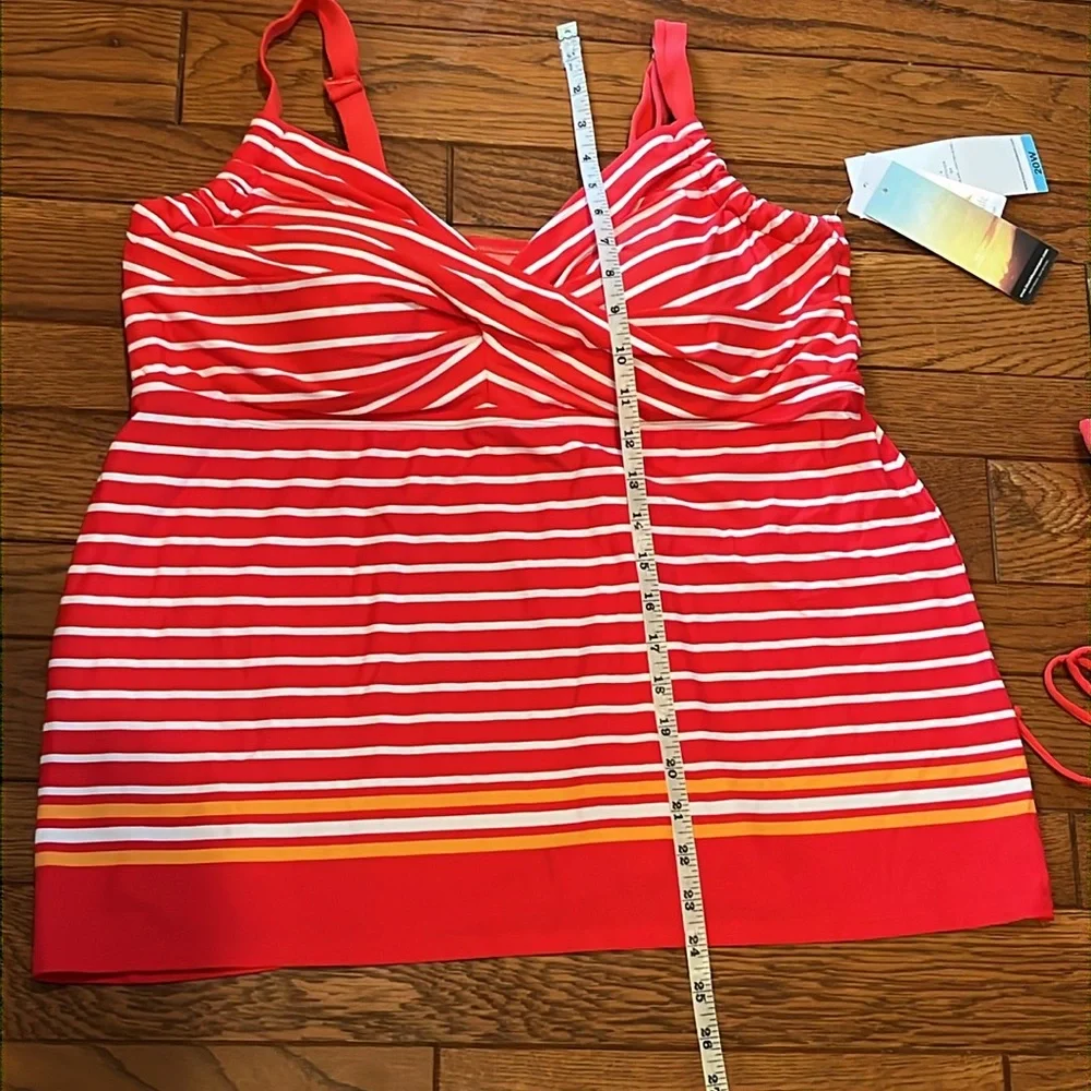 NWT Beach House 2 piece bathing suit 20W top & 22W bottom - Picture 11 of 13